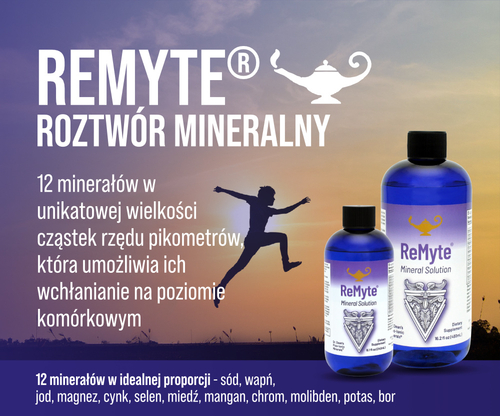 ReMyte Mineral Solution - Płynne minerały - 480 ml