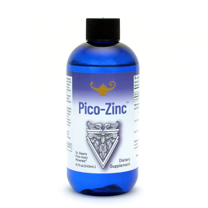 Pico-Zinc - Roztwór cynku | Piko-jonowy cynk w płynie od Dr. Dean - 240ml