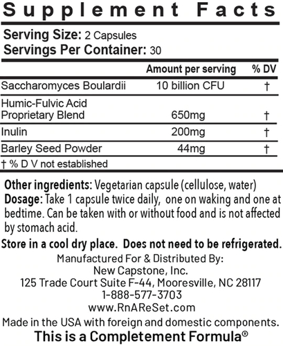 Flora ReVive - Probiotyk z ekstraktami z torfu - Kapsułki
