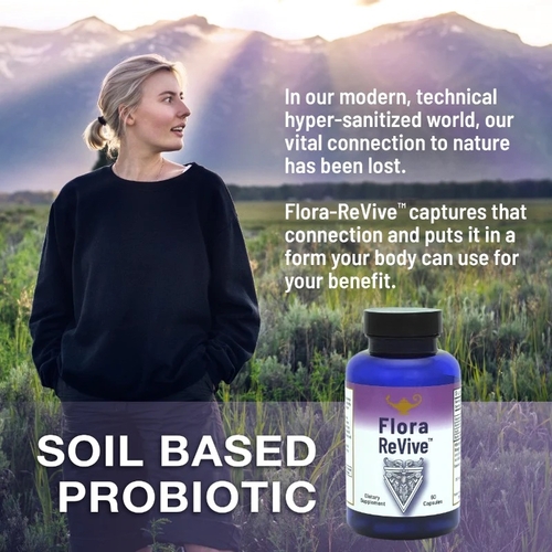 Flora ReVive - Probiotyk z ekstraktami z torfu - Kapsułki