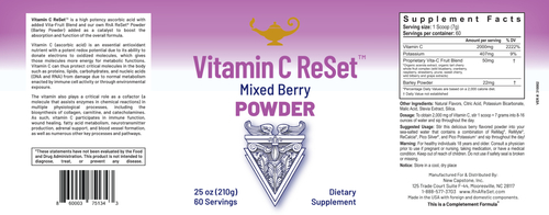 Vitamin C ReSet - Witamina C - Napój w proszku